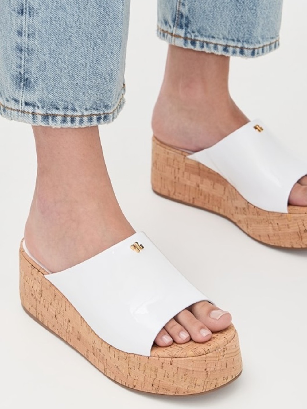 Larroude Charlie Sandal Wedge